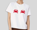 Crabby Biddies Cropped Tee (Boxy)
